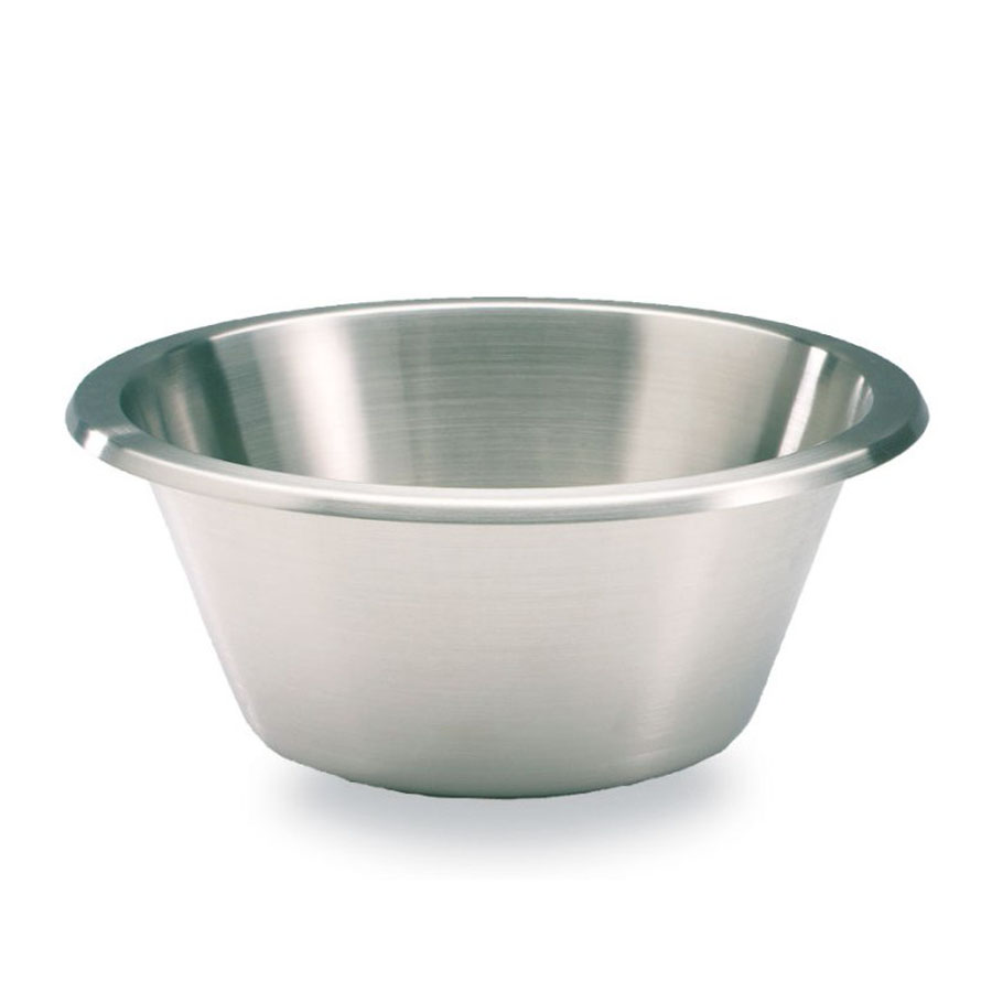 Matfer Bourgeat Mixing Bowl Flat Bottomed Stainless Steel 2.6ltr 22cm PK 1