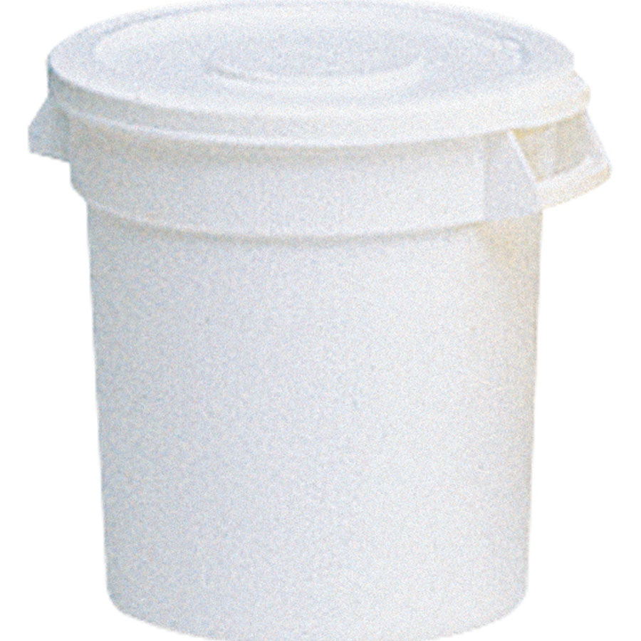 Rubbermaid Brute Bin 76ltr Stackable White Polyethylene PK 1