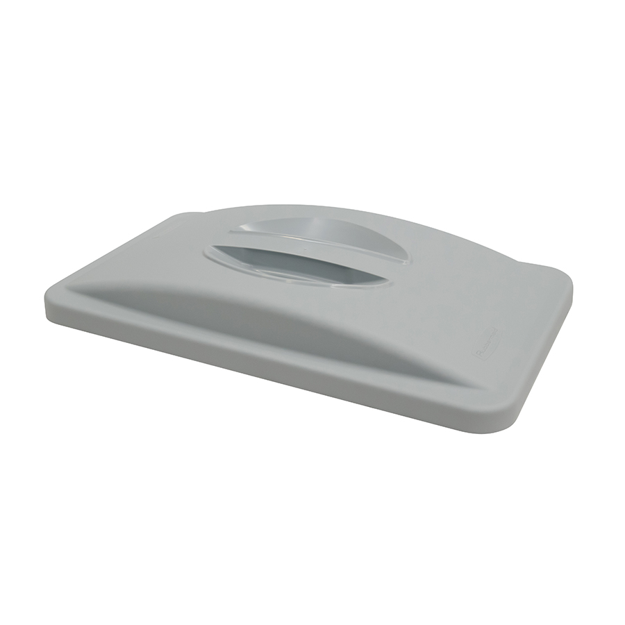 Rubbermaid Slim Jim Lid With Handle Grey PK 1