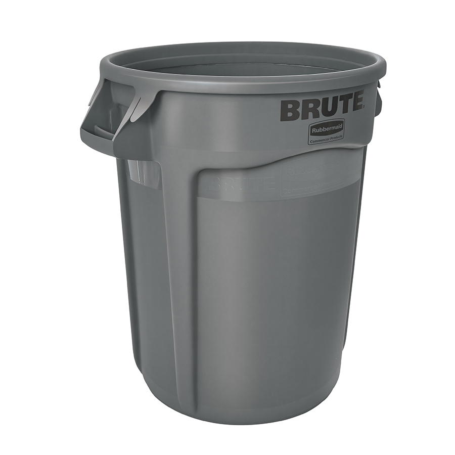 Rubbermaid Brute® Round Containers Grey 121ltr PK 1