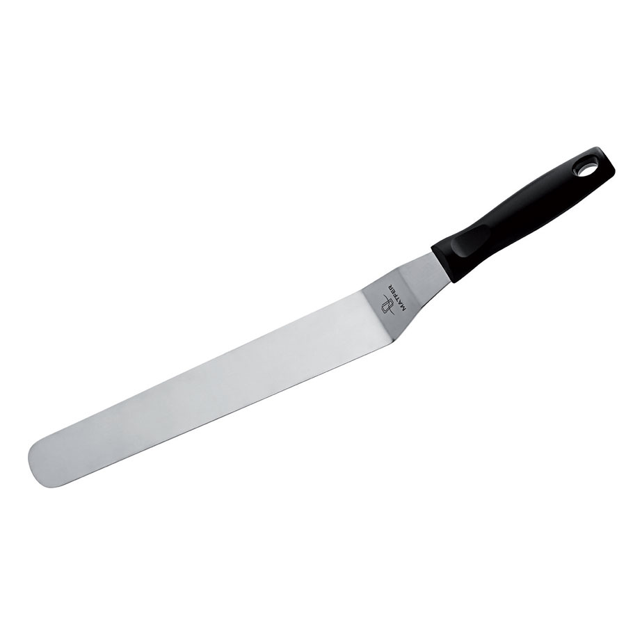 Matfer Bourgeat Angled Spatula Stainless Steel 260x45mm PK 1
