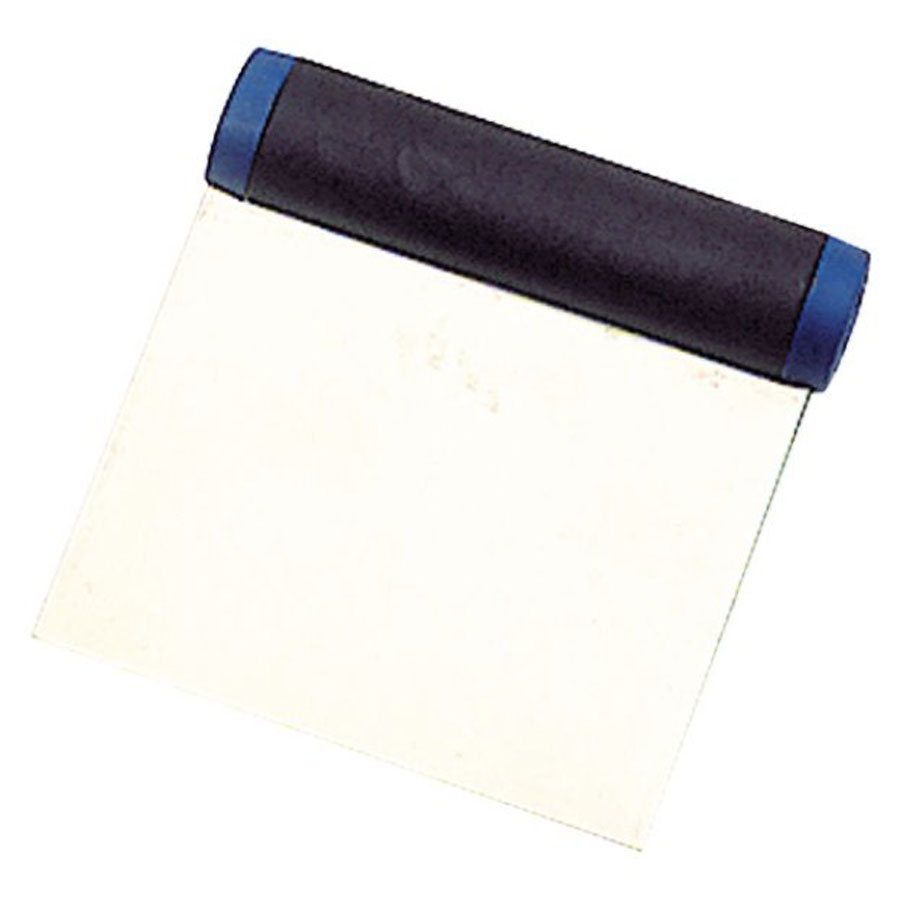 Matfer Bourgeat Dough/Pastry Scraper 11 x 10.5cm Stainless Steel Blade Straight Edge PK 1