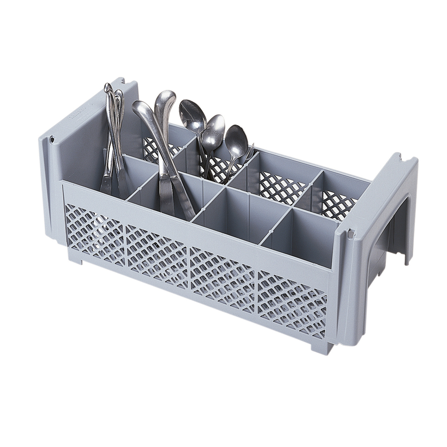 Camrack Cutlery Basket 8 Compartments Grey PK 1