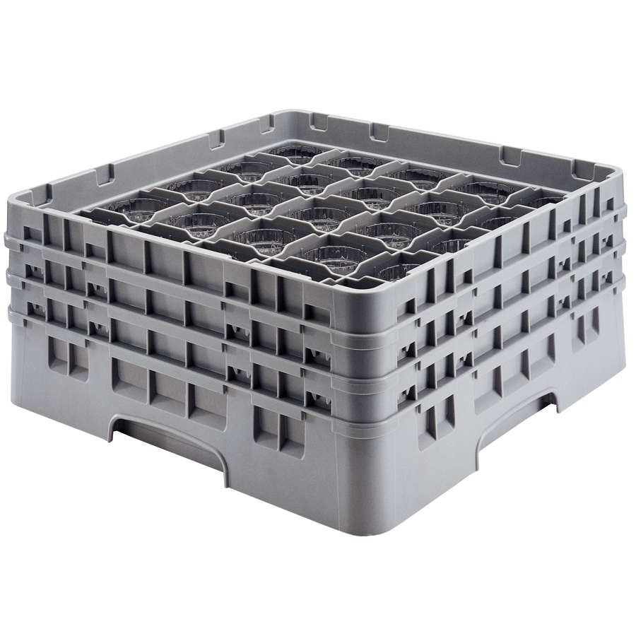 Cambro Camrack Glass Rack 36 Compartments Grey PK 1