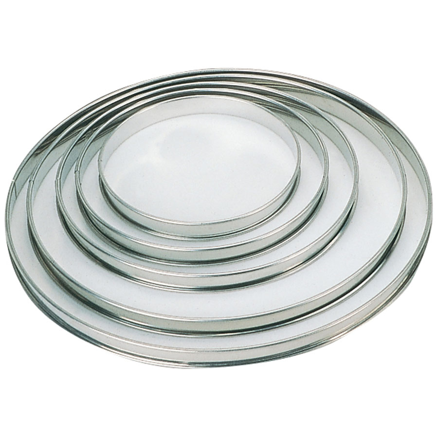 deBuyer Pastry Ring Stainless Steel 20 x 2cm PK 1