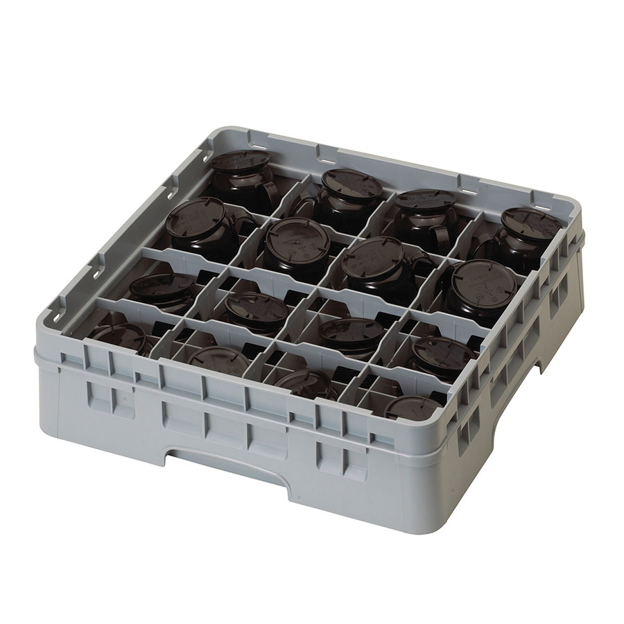 Cambro 16 Compartment Camrack Cup Rack PK 1