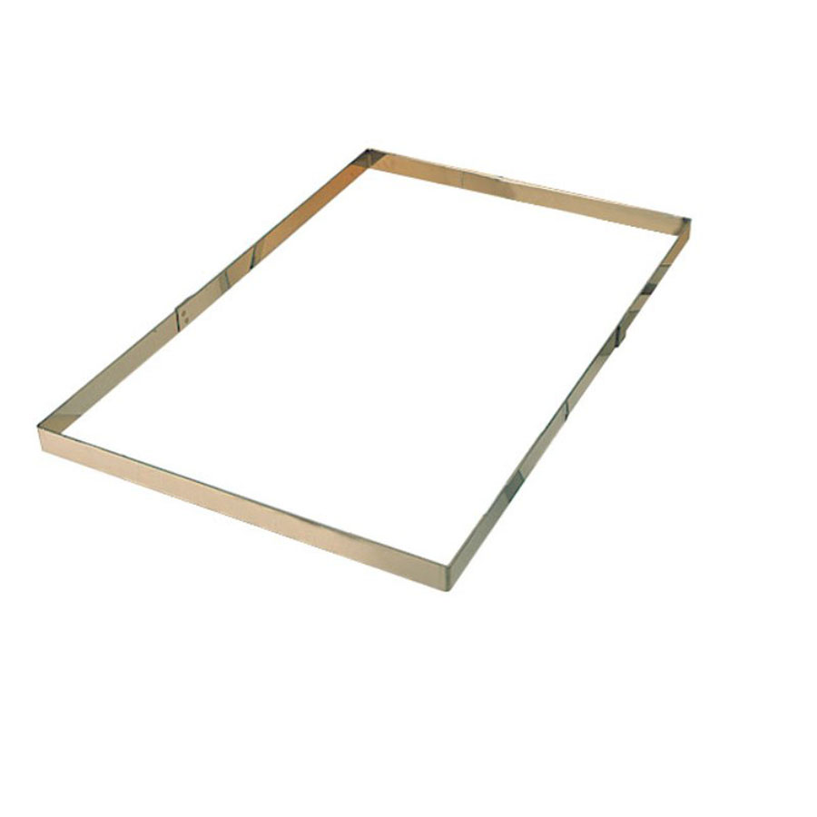 Matfer Bourgeat Cake Frame Stainless Steel 56.5x36.5x4.5cm PK 1