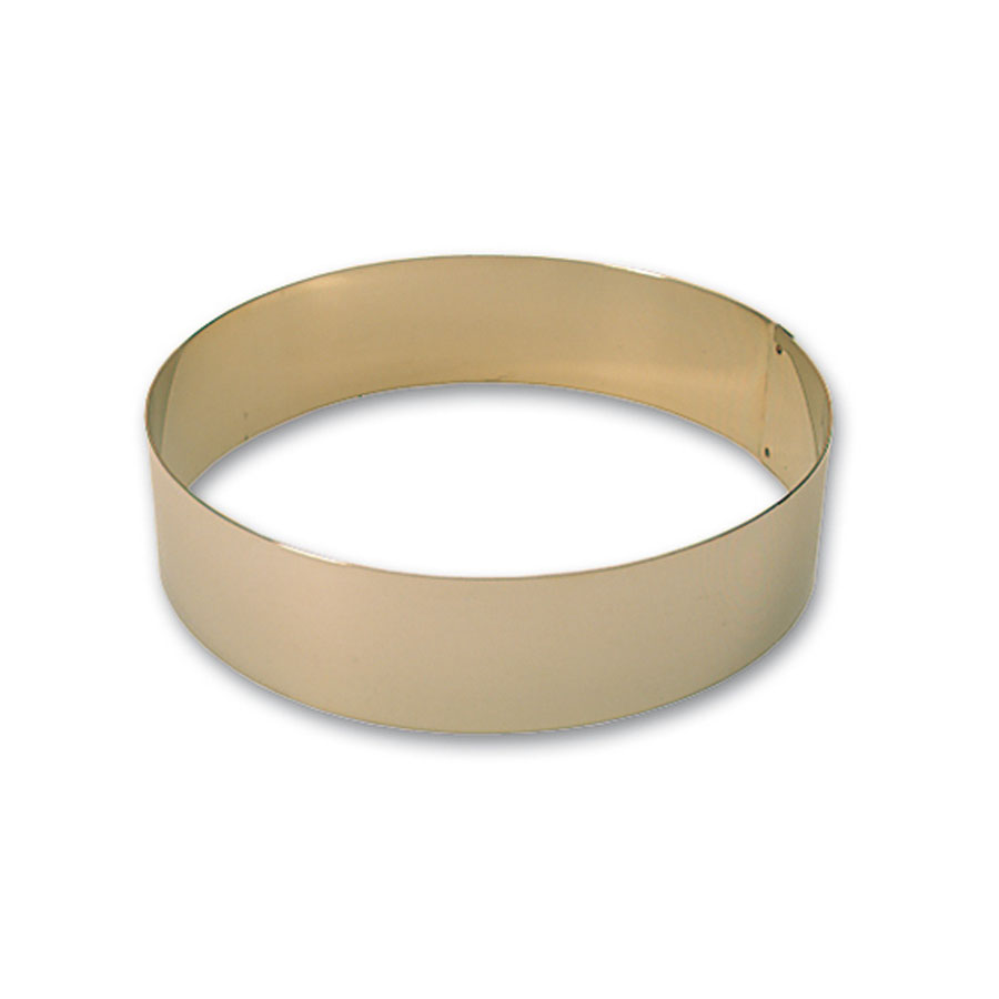 Matfer Bourgeat Cake Ring Stainless Steel 20x6cm PK 1