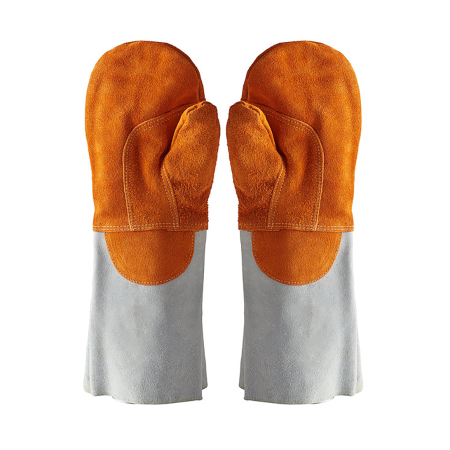 Matfer Bourgeat Leather Bakers Mitts 40.5cm PK 1