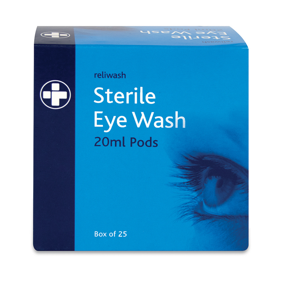 EYE WASH SINGLE POD OF 20ML (NOT USUALLY SOLD AS A SINGLE ITEM)
