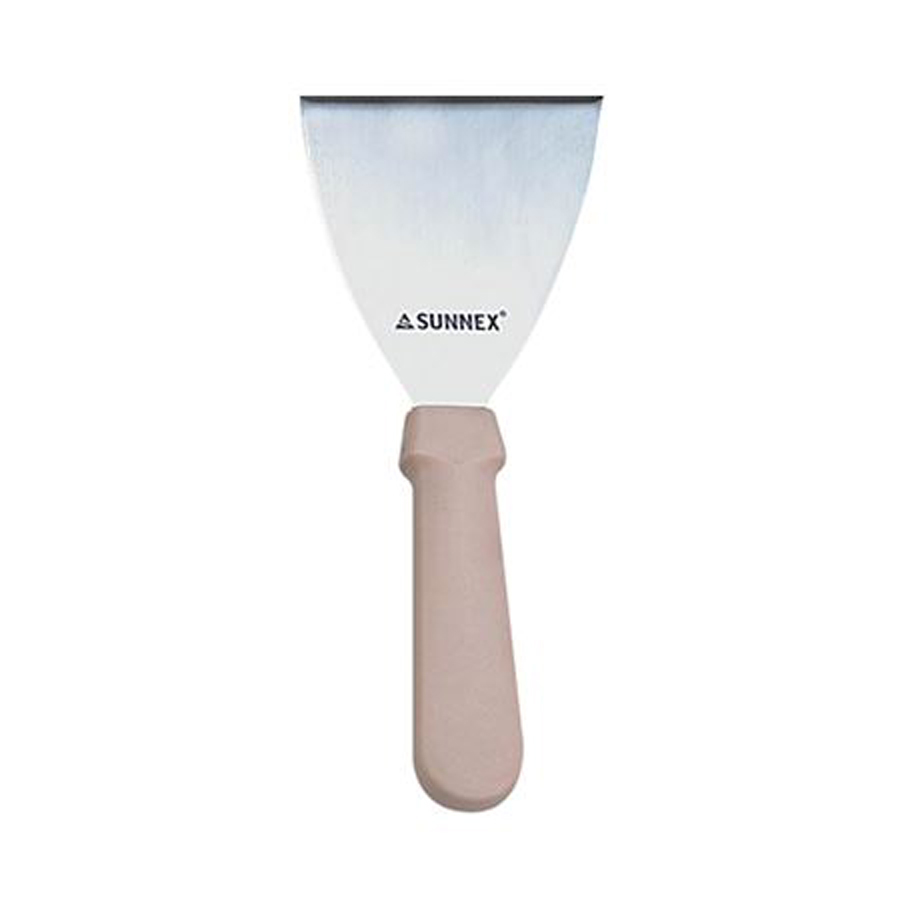 Griddle Scraper Cream Handle 25cm PK 1