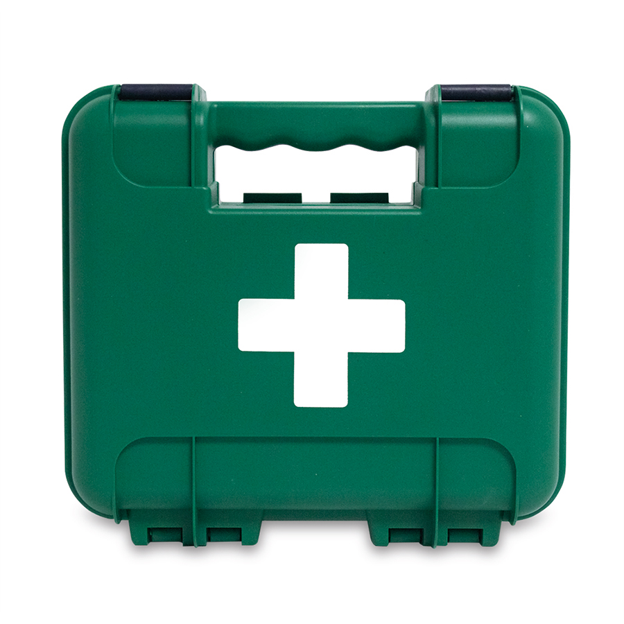 BS8599-1 Small Workplace Catering First Aid Kit - In Durham Box Inc Bracket PK 1