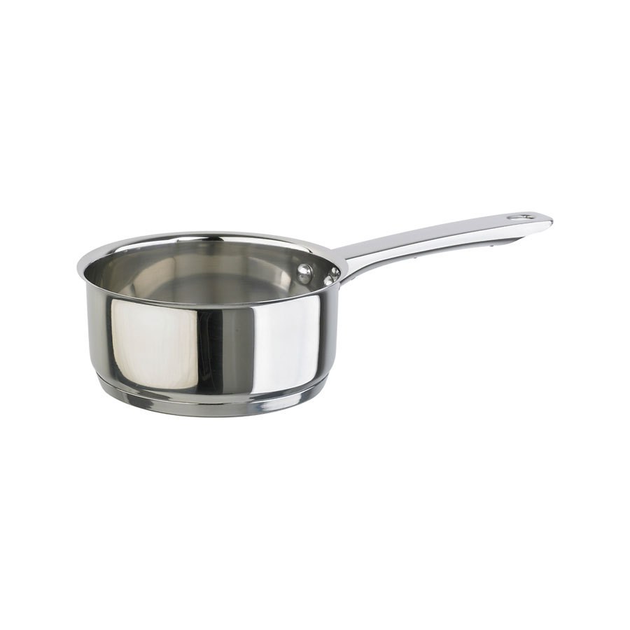 Prepara Saucepan Light Duty Stainless Steel 1.5ltr 16cm With Lid PK 1