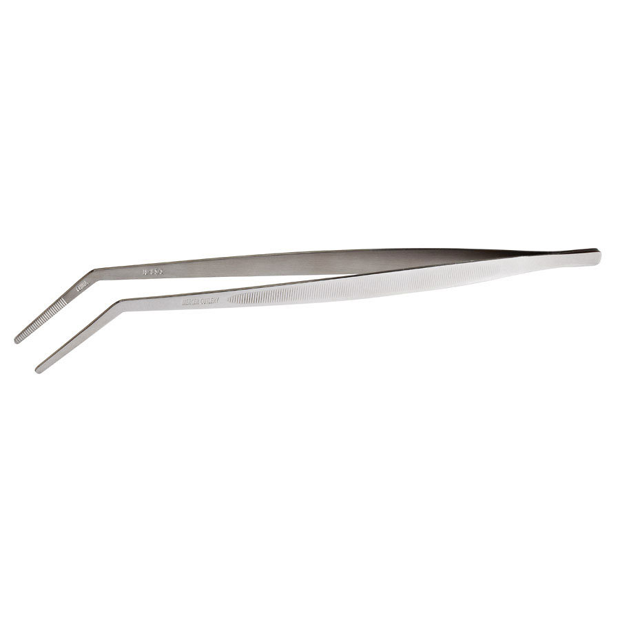Mercer Precision Tongs Curved Tip Stainless Steel 29.8cm PK 1