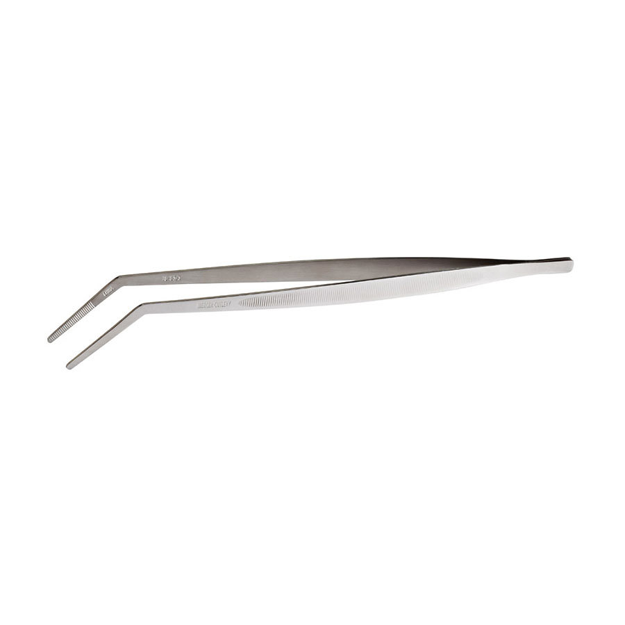 Mercer Precision Tongs Curved Tip Stainless Steel 23.8cm PK 1