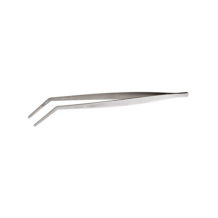 Mercer Precision Tongs Curved Tip Stainless Steel 15.6cm PK 1