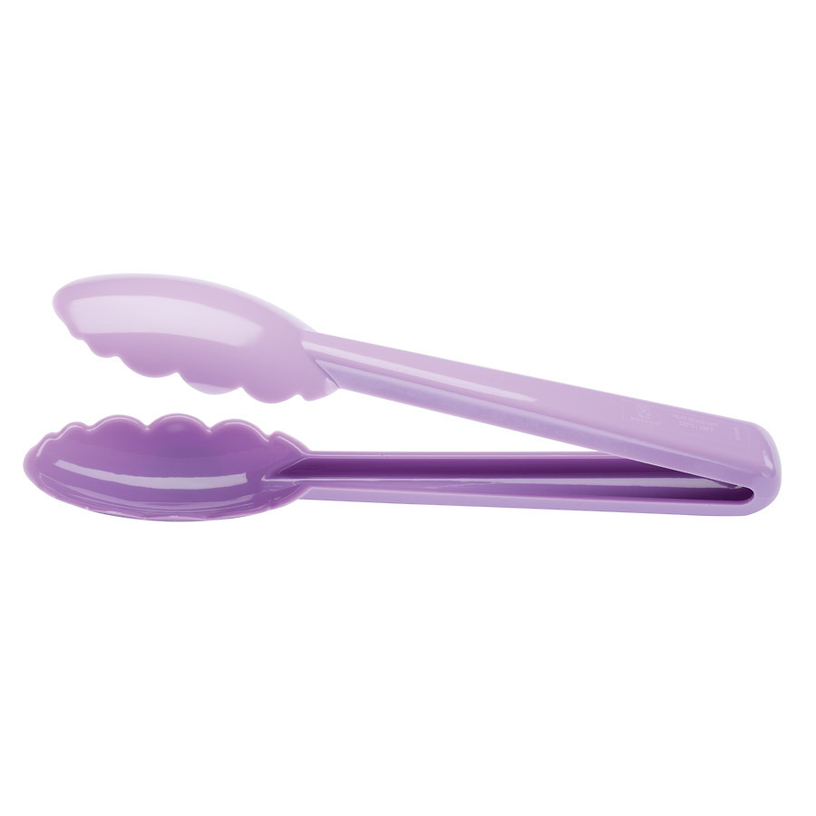 Mercer Hell's Tools® Utility Tongs 9.5in Purple PK 1