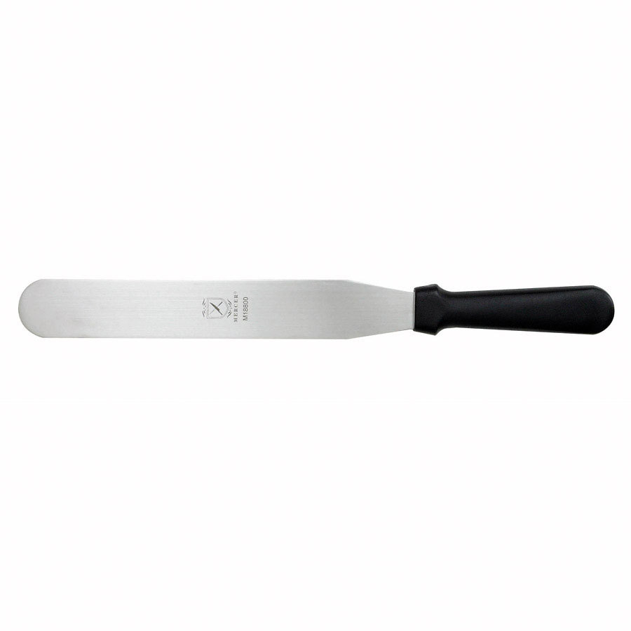 Mercer Straight Spatula Stainless Steel 10in With Polypropylene Handle PK 1