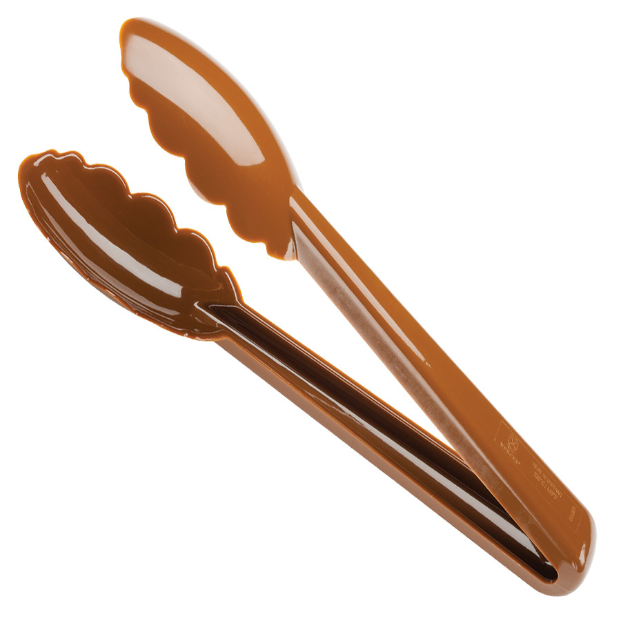 Mercer Hell's Tools® Utility Tongs 9.5in Brown PK 1