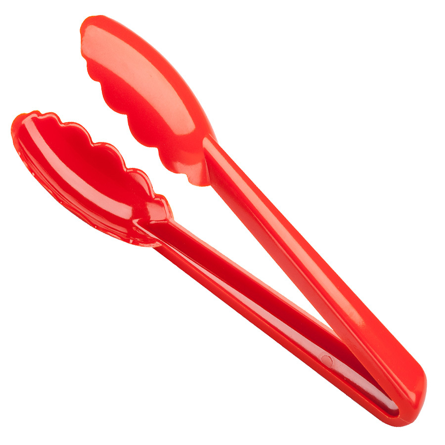 Mercer Hell's Tools® Utility Tongs 9.5in Red PK 1