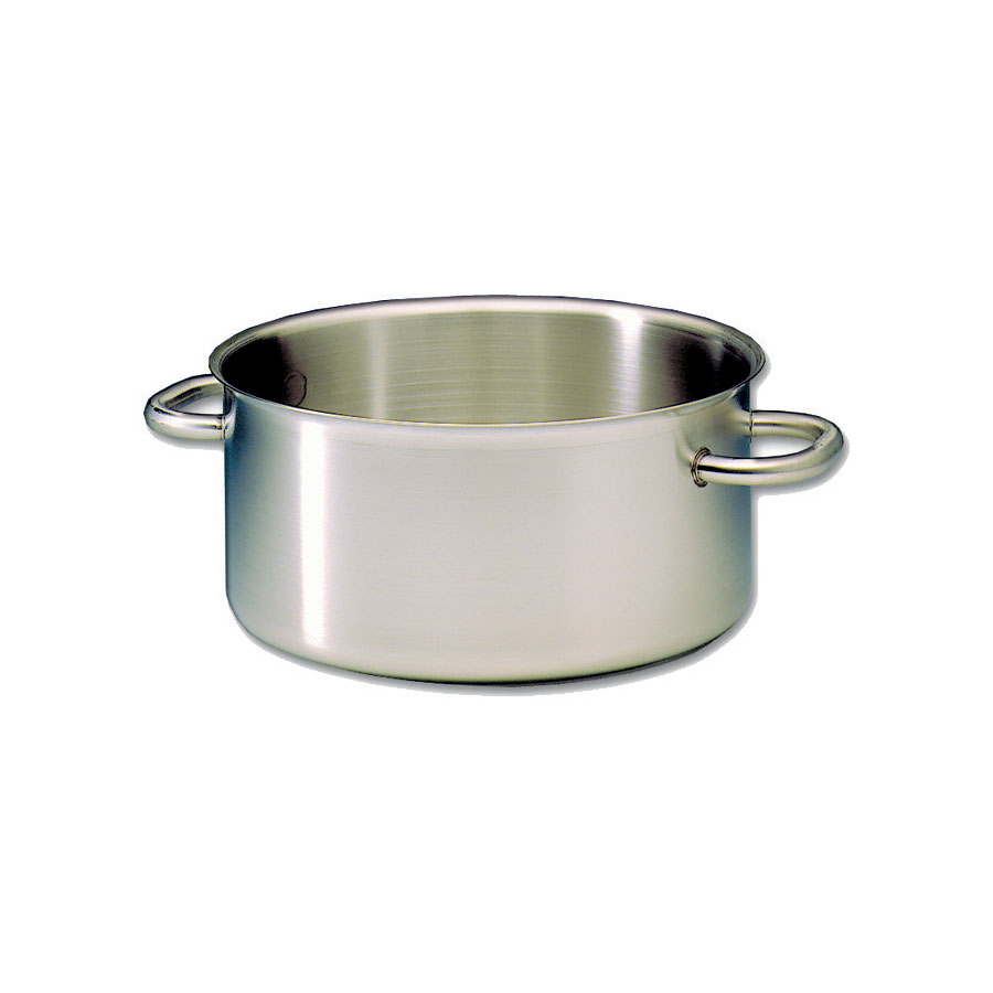 Matfer Bourgeat Excellence Casserole Stainless Steel No Lid 32cm PK 1