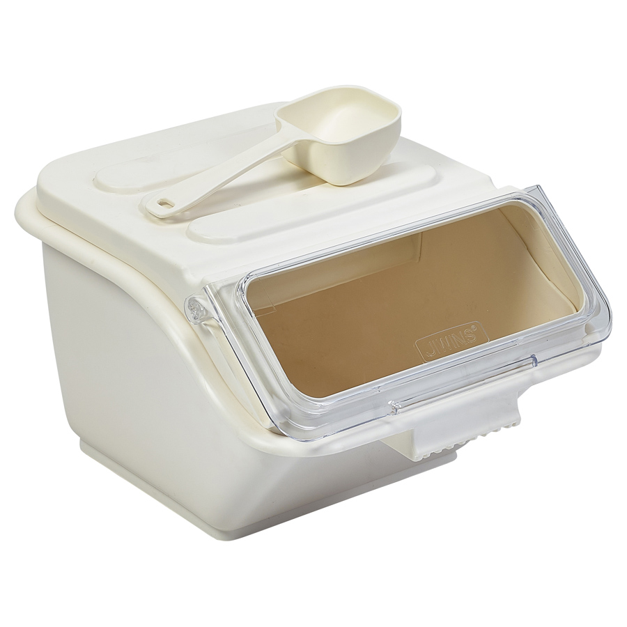 Genware Ingredient Bin Polypropylene With Scoop 7.5ltr PK 1