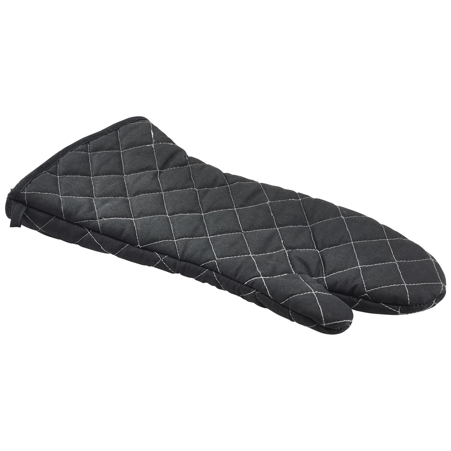 GenWare Flame Retardant Black Oven Mitt Pair 17in PK 1