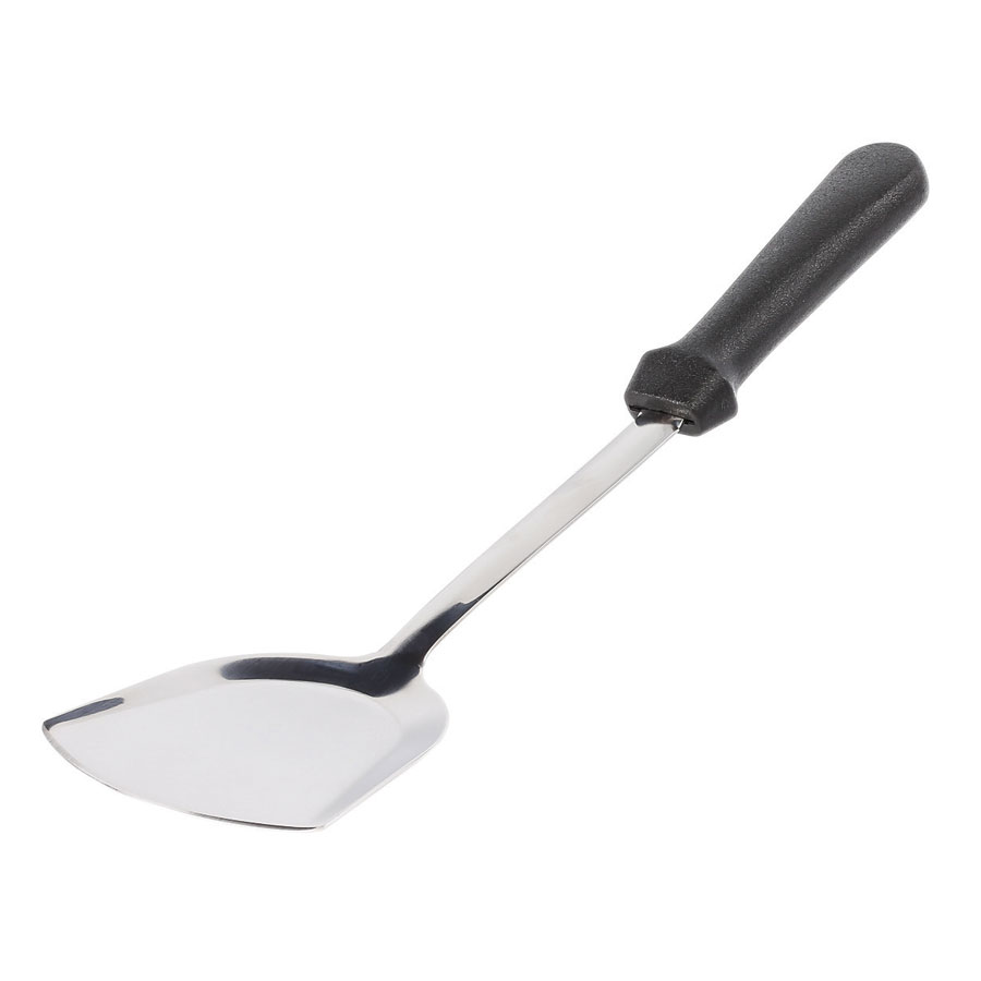 Matfer Bourgeat Wok Spatula Stainless Steel 360x100mm Grey PK 1