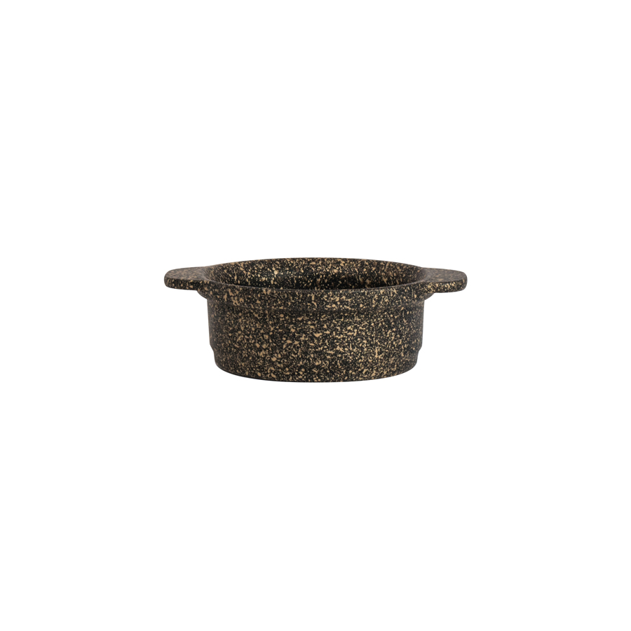 Round Mini Crock With Handles 15.6 x 12cm PK 6