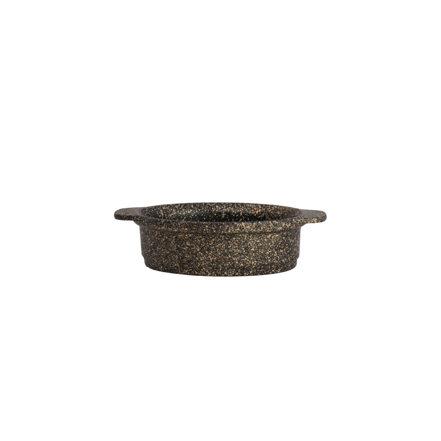 Oval Mini Crock With Handles 18.4 x 12.4cm PK 6