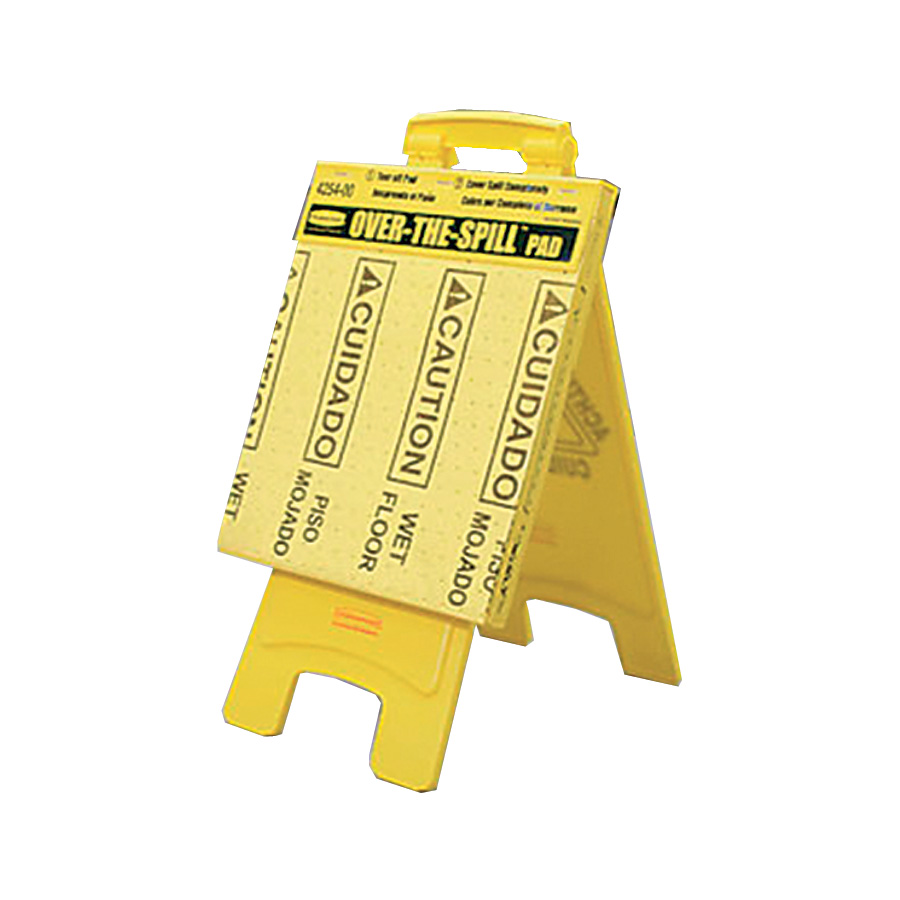 Rubbermaid Over The Spill® Pads System Yellow PK 1