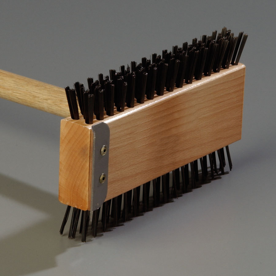 Carlisle Sparta® Long Handled Grill Brush and Scraper 30.5in PK 1