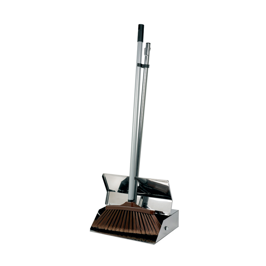 Robert Scott Lobby Dustpan Set Stainless Steel 90x32x22cm PK 1