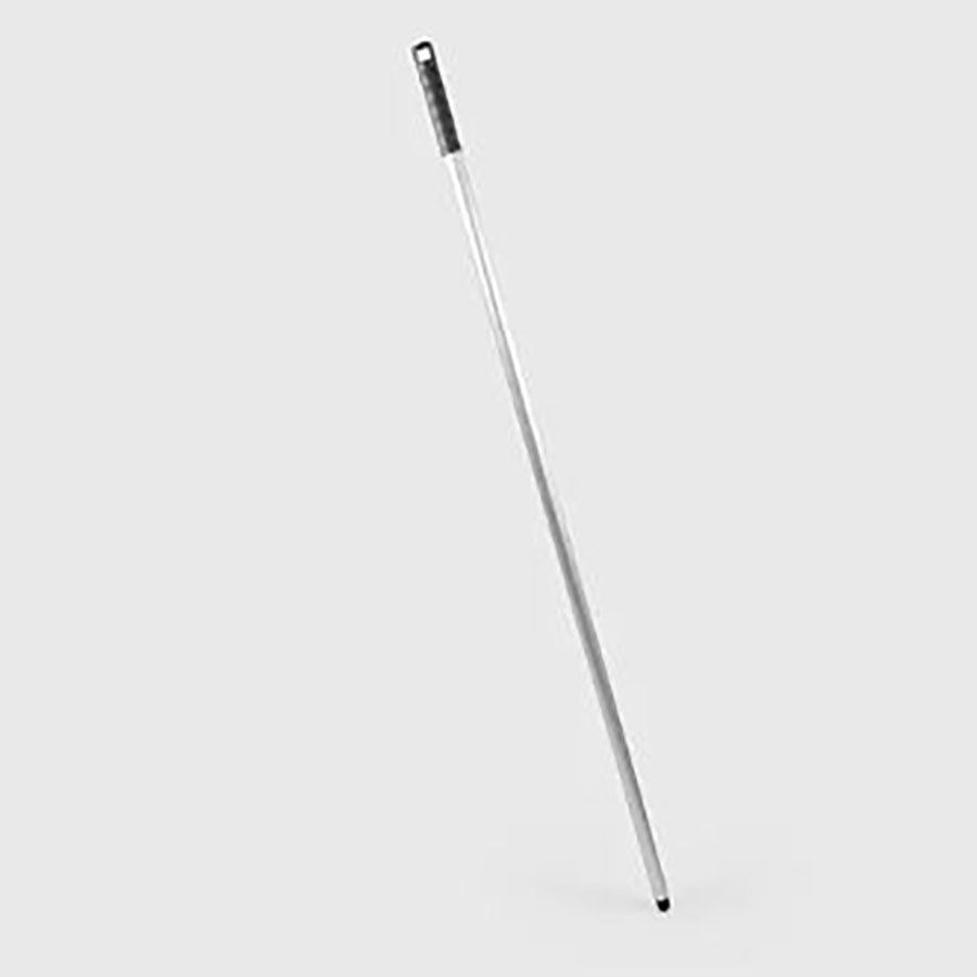 HILLBRUSH ALUMINIUM HANDLE WITH BLACK POLYPROPYLENE GRIP 1360MM