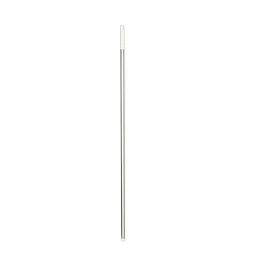 Hillbrush Aluminium Handle With Polypropylene Grip White 1360mm PK 1