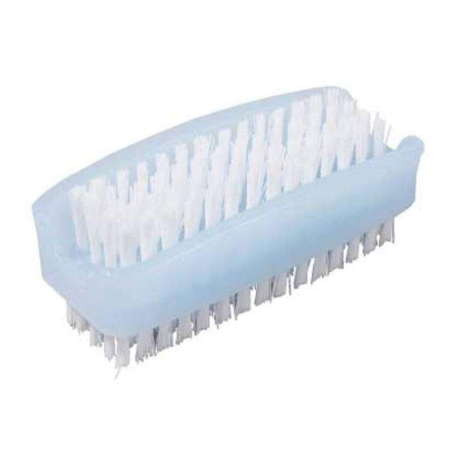 Hillbrush Plastic Double Sided Nail Brush With Nylon Bristles 90mm PK 1