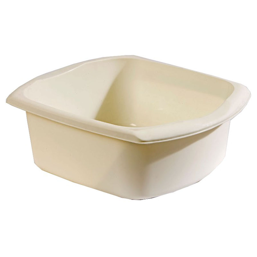 Addis Plastic Bowl Rectangular Cream 9.5ltr PK 1