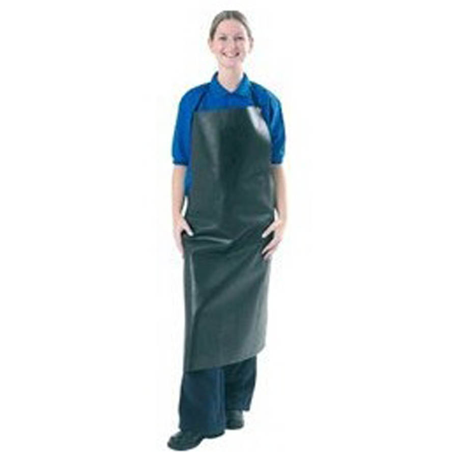 Apron Rubber Black Large PK 1