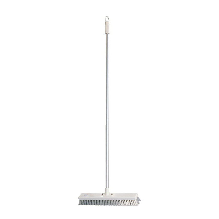 Hillbrush Professional Hygiene Broom Head Soft Polyester White 500x58mm PK 1