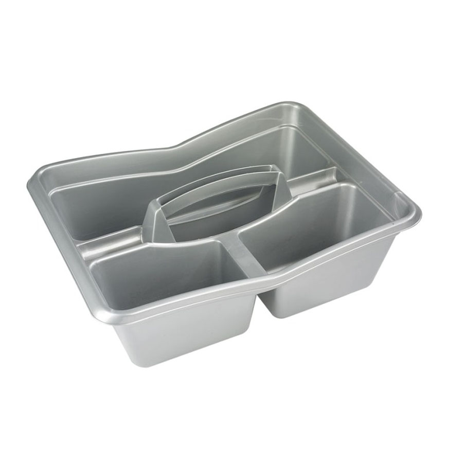 Box Tidy Carryall Silver 40x29x11.5cm PK 1