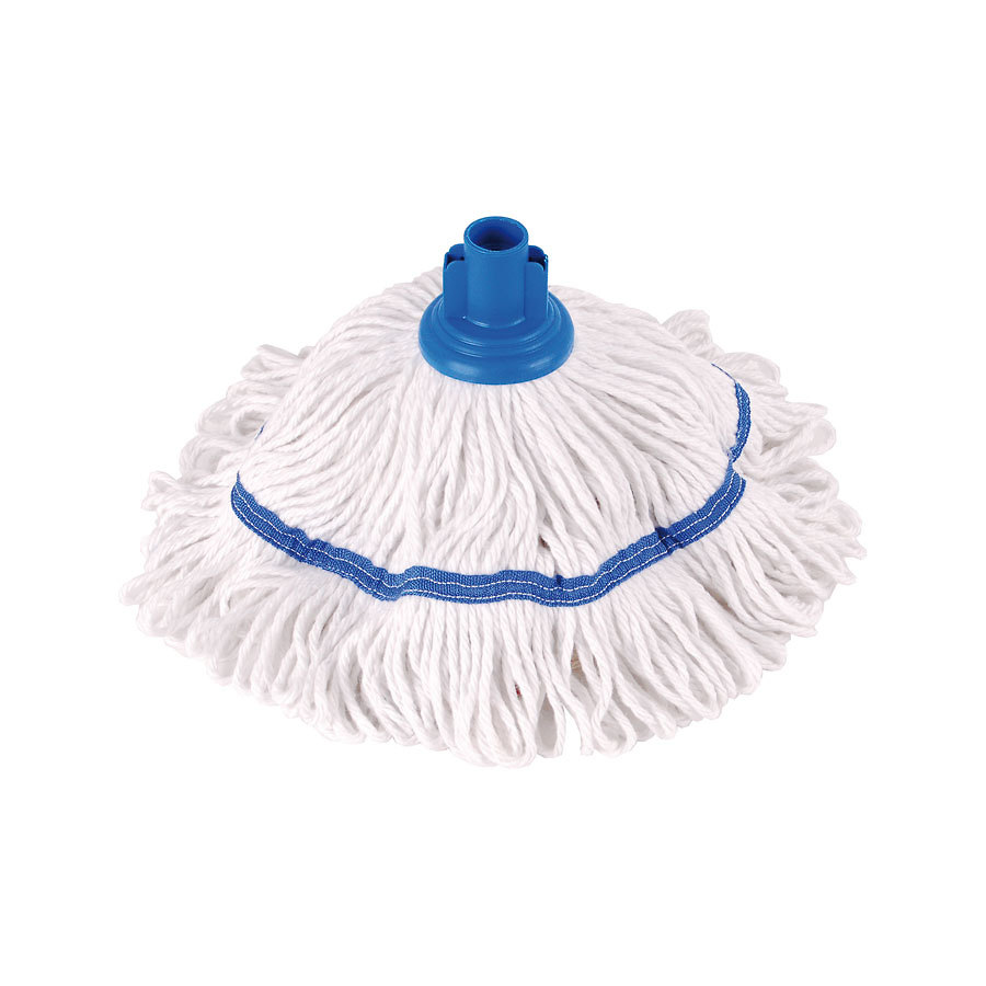 Robert Scott Abbey Hygiene Hygiemix Socket Mop 250g Blue Cotton and Polyester Mix PK 1