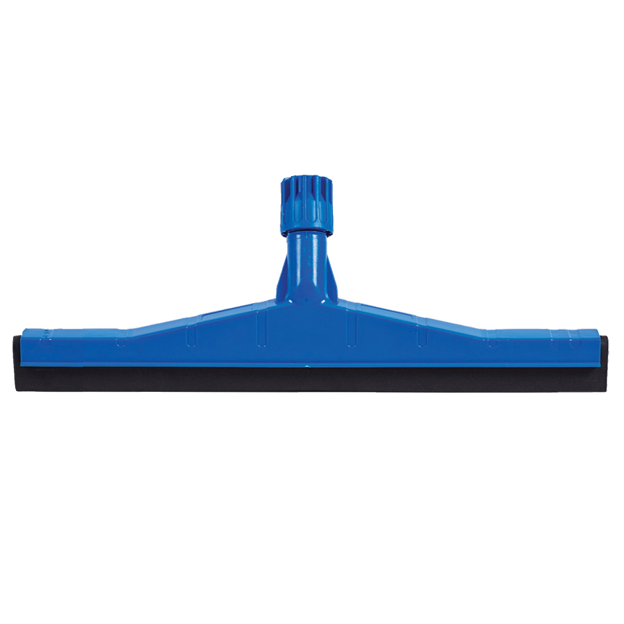ROBERT SCOTT ABBEY HYGIENE SQUEEGEE HEAD 45CM BLUE WITH BLACK RUBBER BLADE