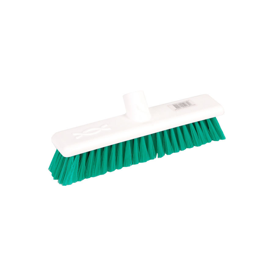 ROBERT SCOTT ABBEY HYGIENE BROOM HEAD SOFT 30CM GREEN POLYESTER BRISTLES