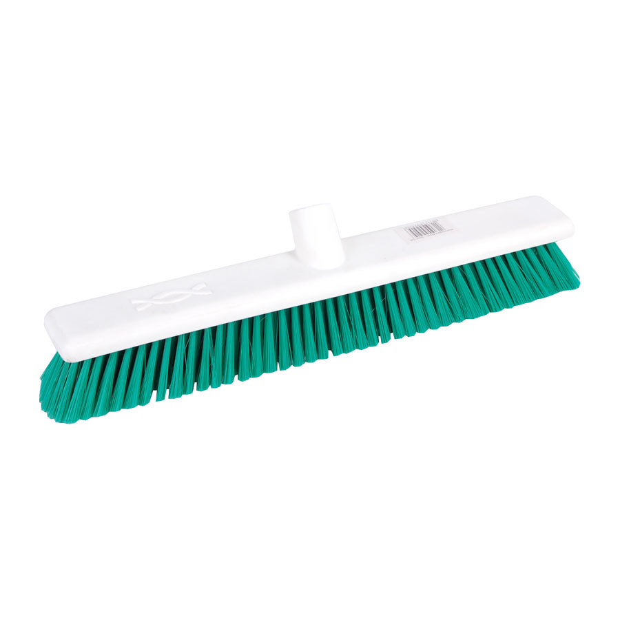 ROBERT SCOTT ABBEY HYGIENE BROOM HEAD SOFT 45CM GREEN POLYESTER BRISTLES