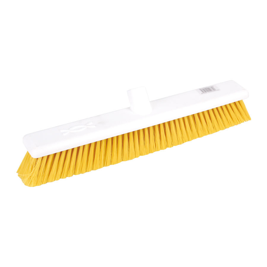 ROBERT SCOTT ABBEY HYGIENE BROOM HEAD SOFT 45CM YELLOW POLYESTER BRISTLES
