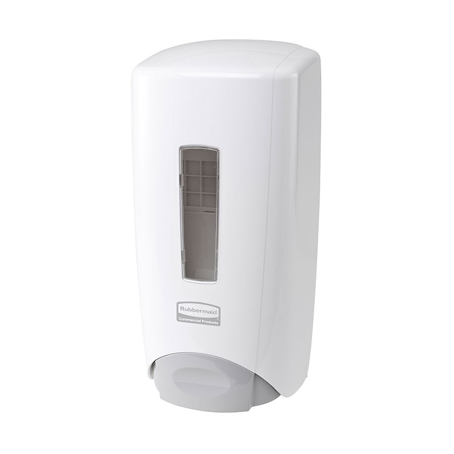 Rubbermaid Flex Manual Soap Dispenser White 1300ml Wall Mounted Adjustable Dose PK 1