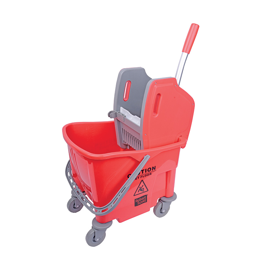 Robert Scott Buffalo Kentucky Bucket & Wringer 25 Litre Red PK 1