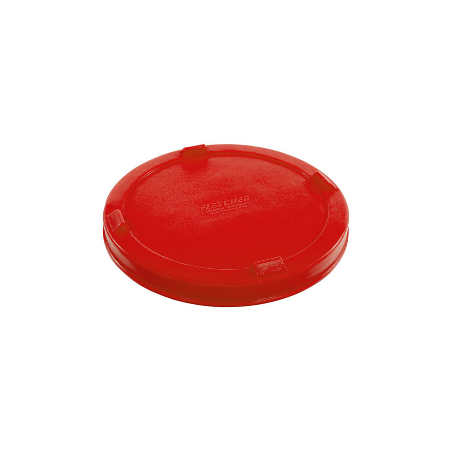 Fletcher European Lid For Stacking Bin Red PK 1