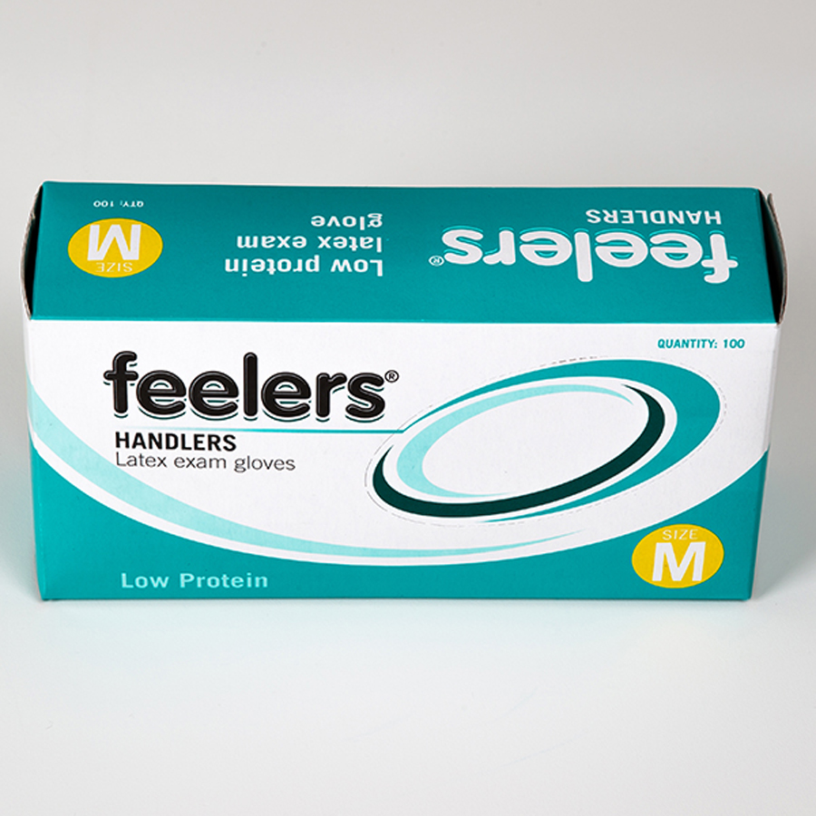 Feelers Handlers Latex Gloves PK 1