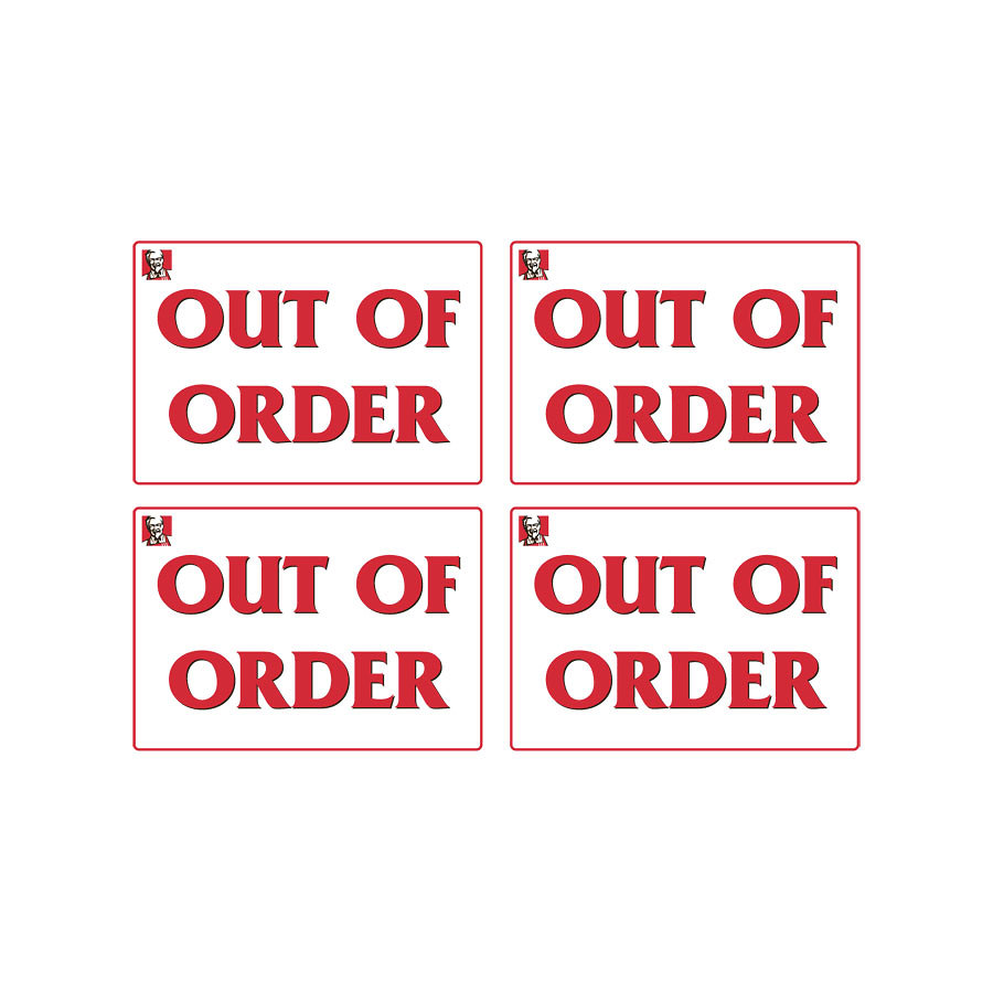 Sign Out Of Order PK 1